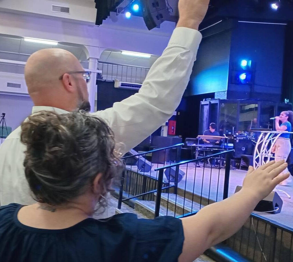 Worshipping in Trinidad